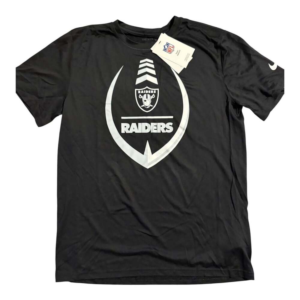 Nike Las Vegas Raiders Dri-Fit Long Sleeve T-Shirt Black M